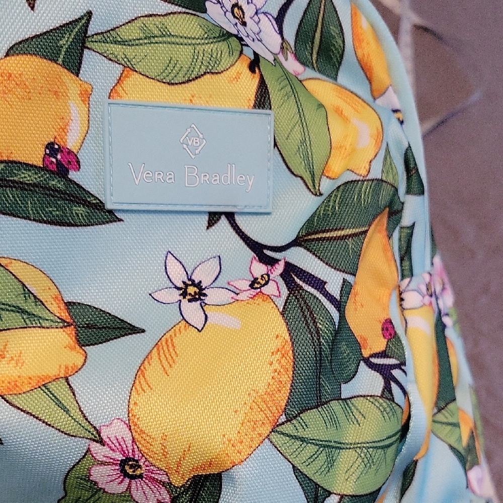 Vera Bradley Citrus Floral Backpack